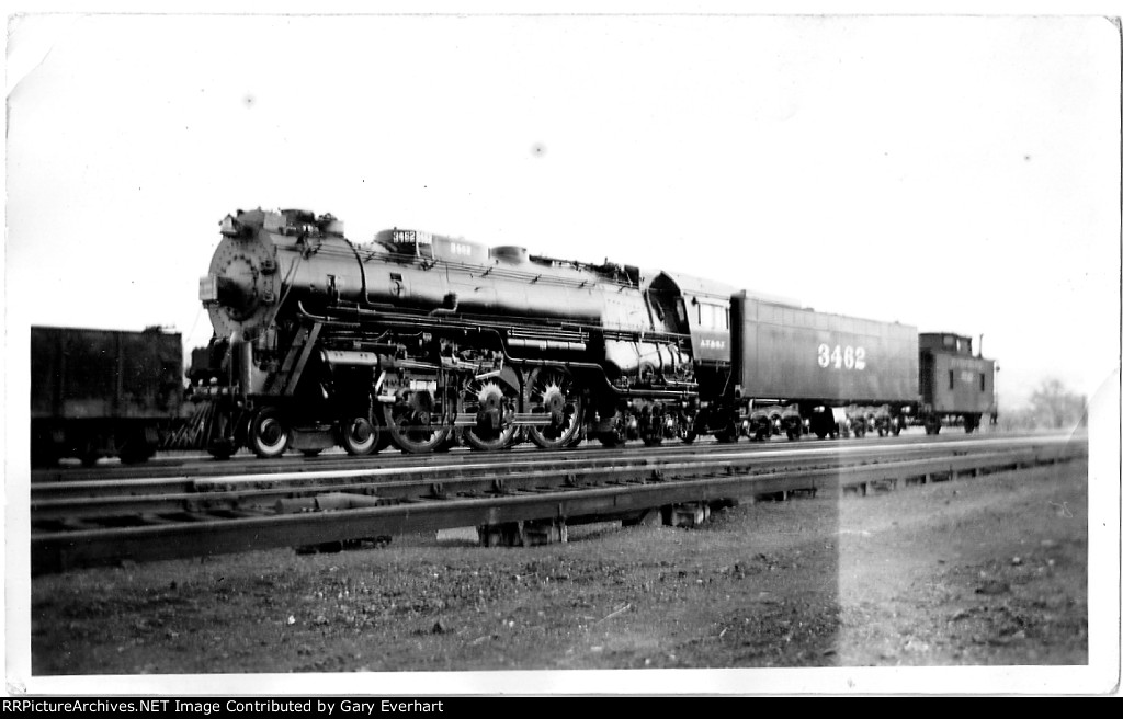 ATSF 4-6-4 #3462 - Atchison, Topeka & Santa Fe